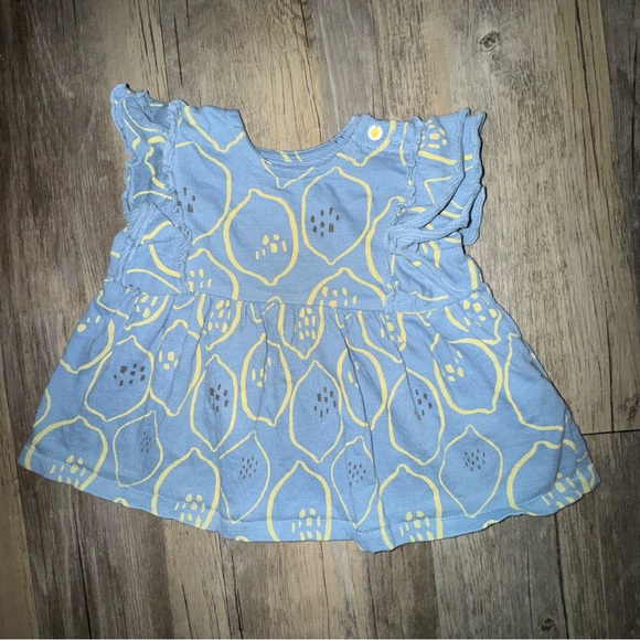 🎀3/$23🎀 Lemon Ruffle Summer Top - Picture 2 of 8